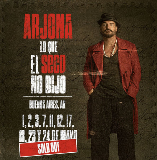 RICARDO ARJONA - MOVISTAR ARENA 2026